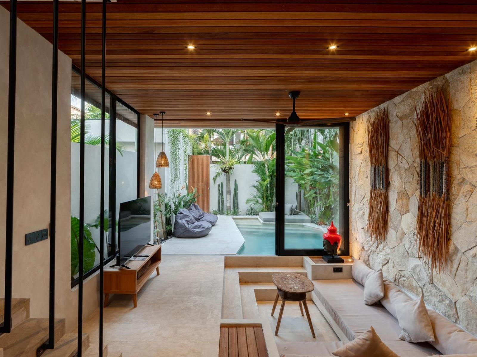 Blacksand Villas Echo Beach Canggu Esterno foto